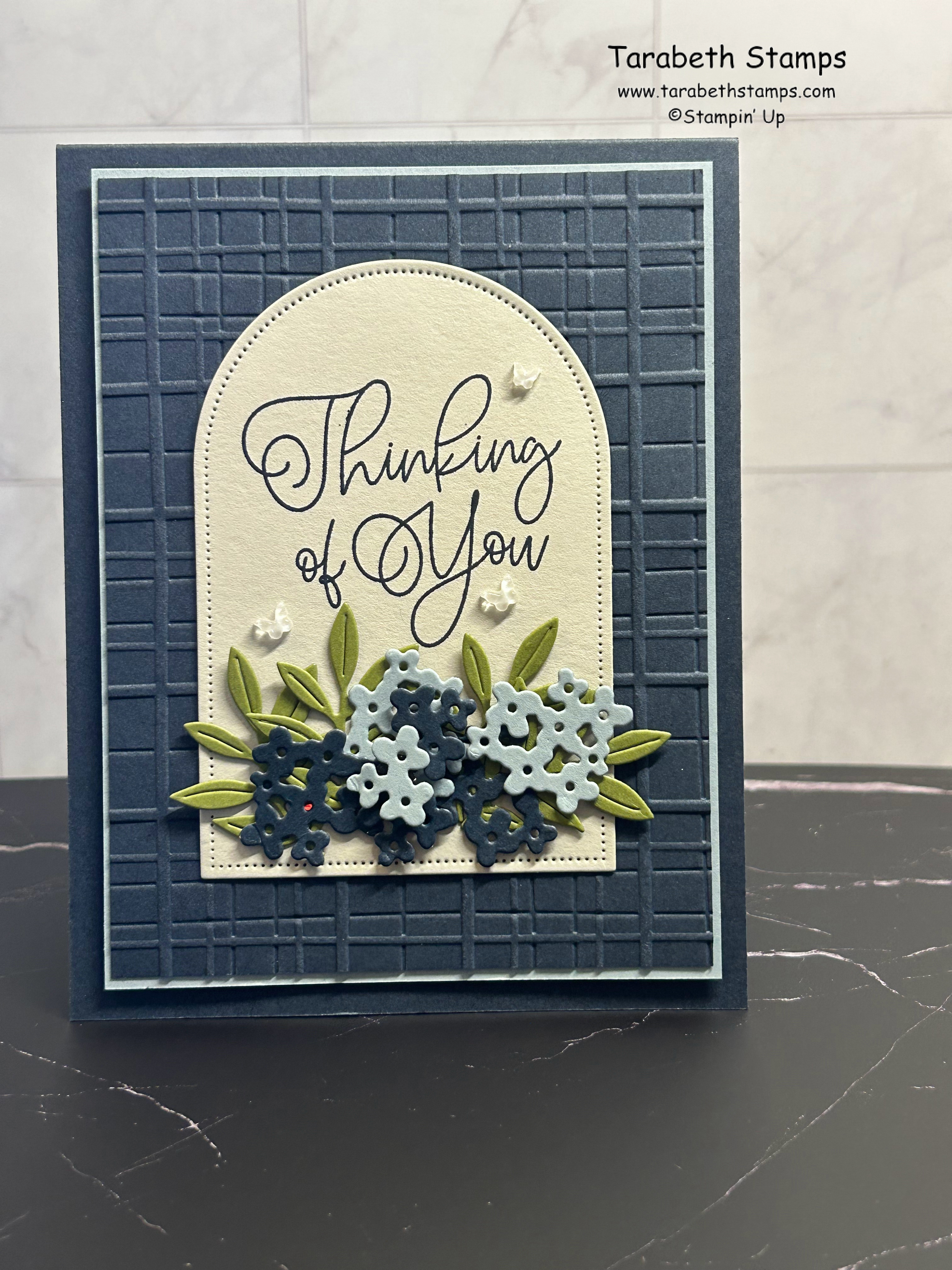 Stampin’ Up Forever Floral Thinking of You Card – Tarabeth Stamps